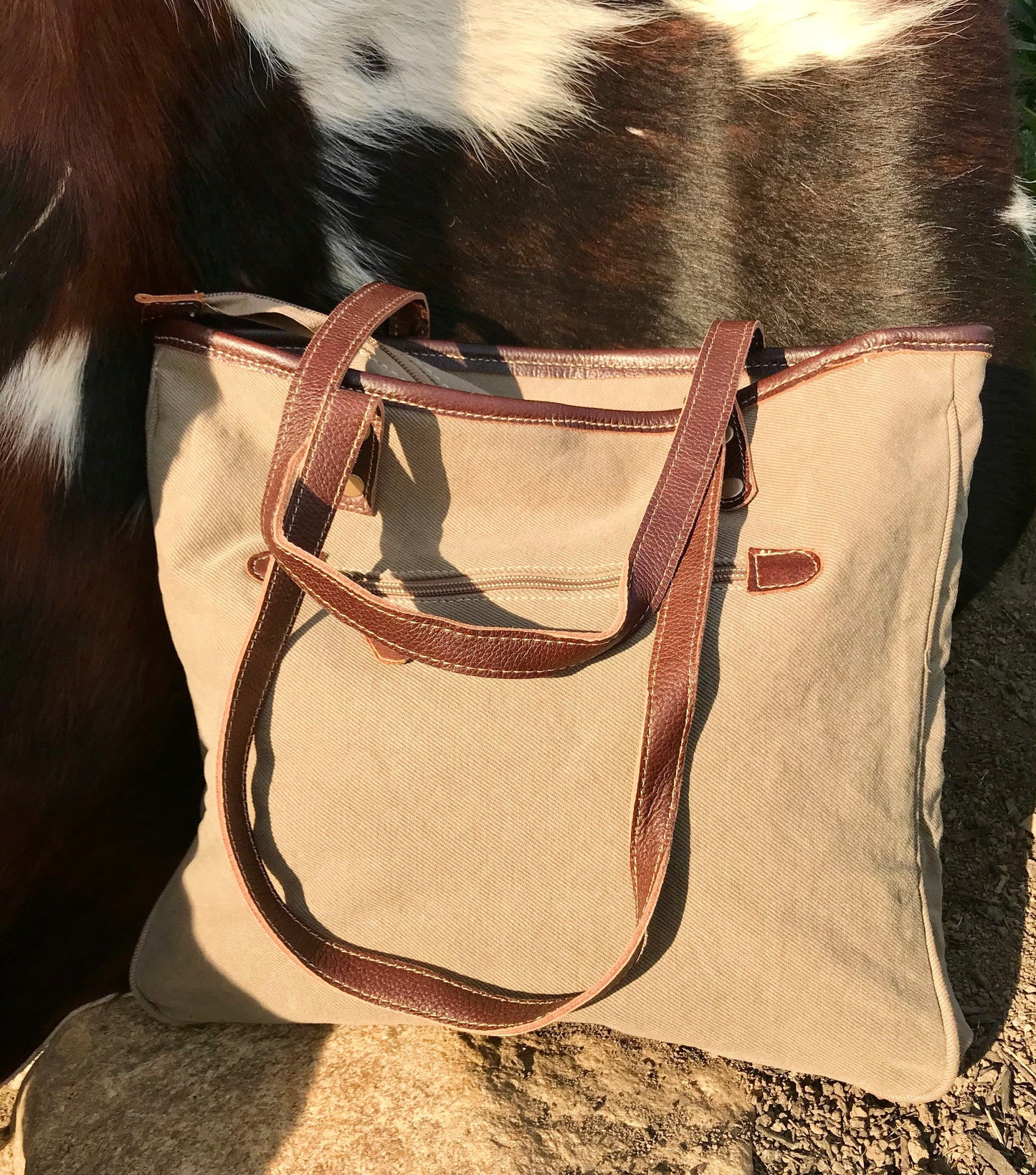 Painted Love Tote - Ginger Hill Farmer