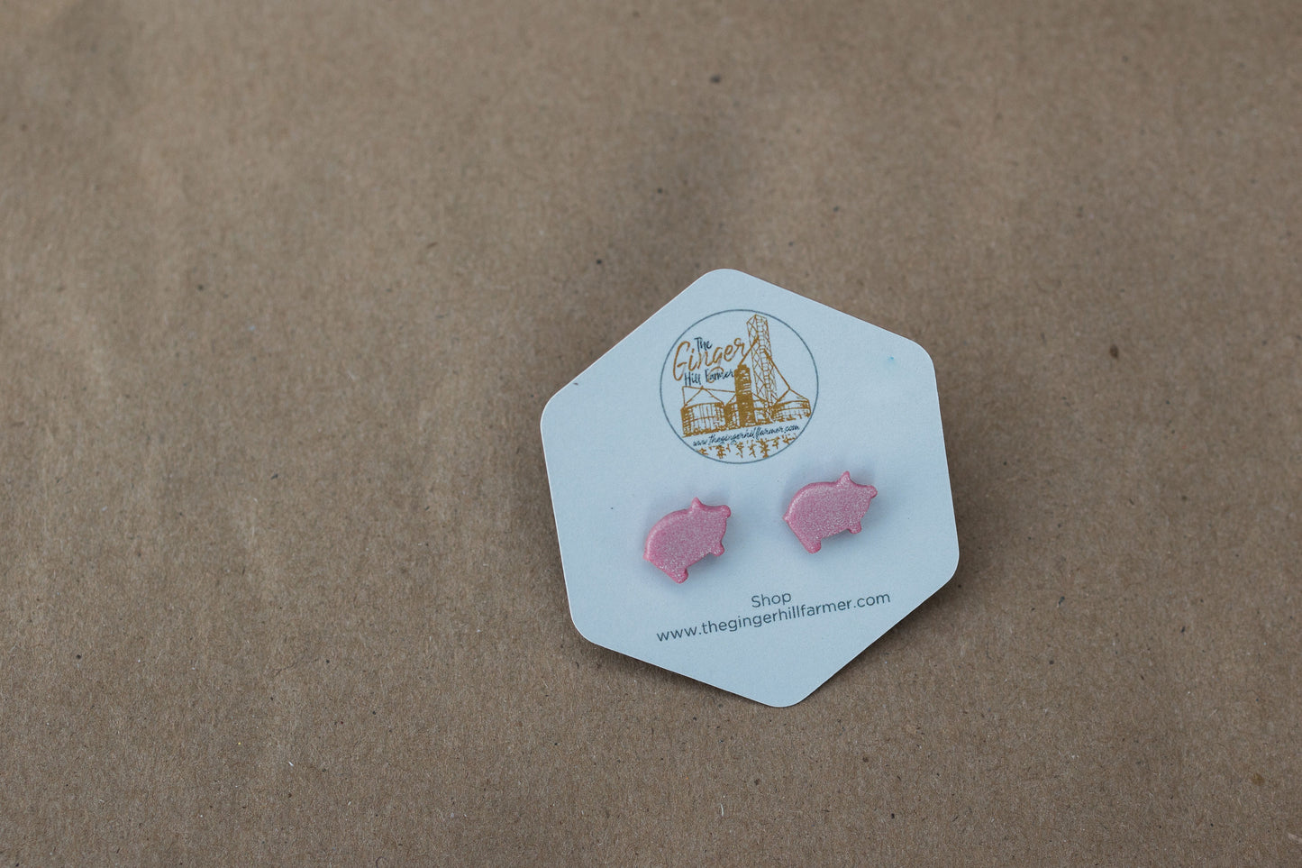 Pig Stud Earrings